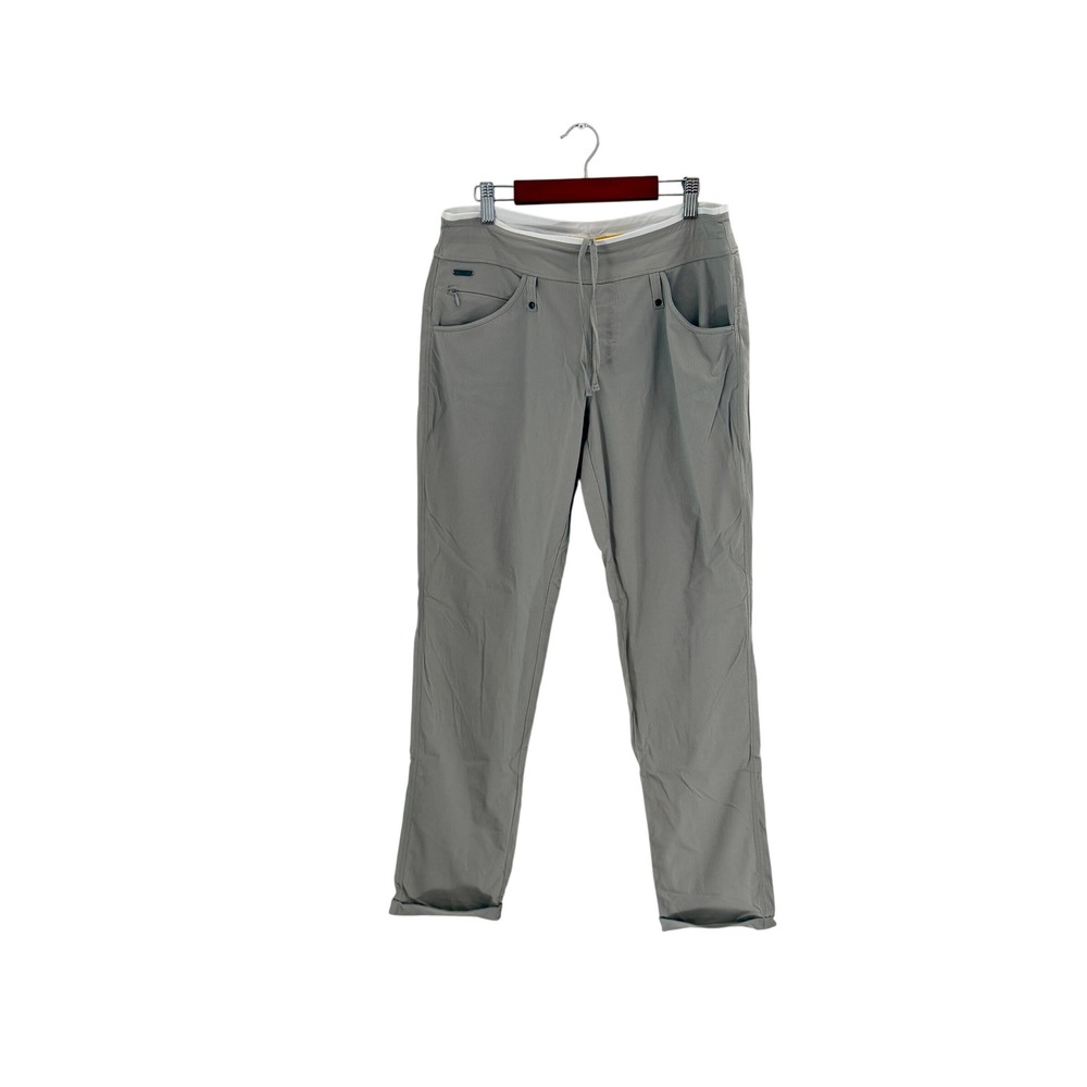 Lole Gray Hiking Camping Pants S 4-Way Stretch Quick Dry UPF 50 Straight‎ Leg - Picture 2 of 11